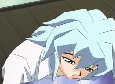 GASP!! Oh no, poor bishie! ;_;
